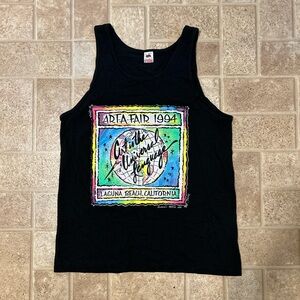Vintage 90s Laguna Beach CA Art Fair 1994 Tank top